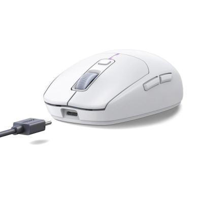 Ugreen MU103 Bluetooth 5.0 computer mouse / 2.4GHz USB receiver - baltas 1