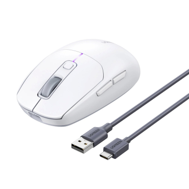 Ugreen MU103 Bluetooth 5.0 computer mouse / 2.4GHz USB receiver - baltas 2