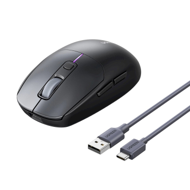 Ugreen MU103 Bluetooth 5.0 computer mouse / 2.4GHz USB receiver - Juodas 1