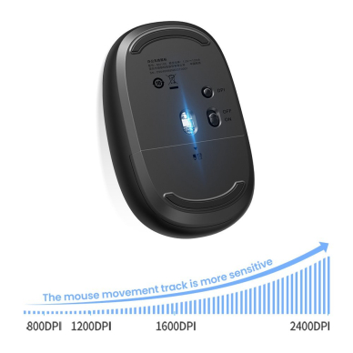 ugreen MU105 2.4GHz USB wireless pelytė - navy Mėlynas 9