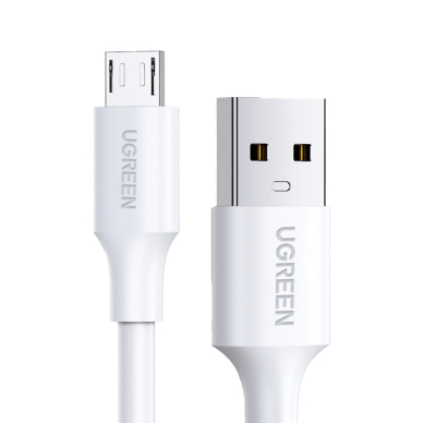 Ugreen US289 60139 micro USB / USB-A Kabelis 0.25m - baltas