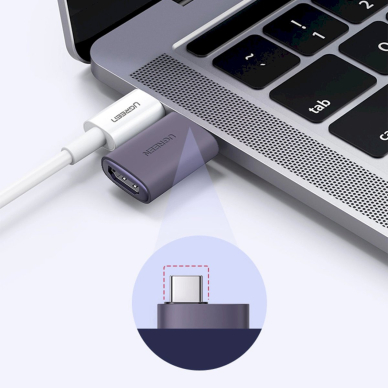 Ugreen US320 USB-C HDMI adapter - pilkas 10