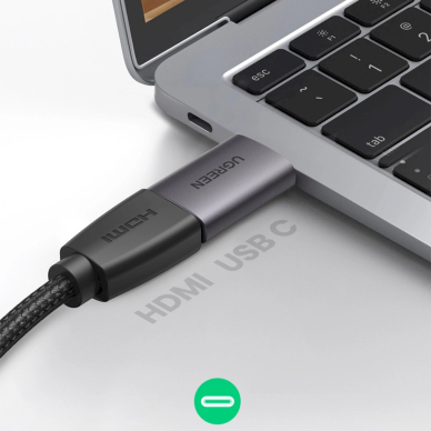 Ugreen US320 USB-C HDMI adapter - pilkas 4