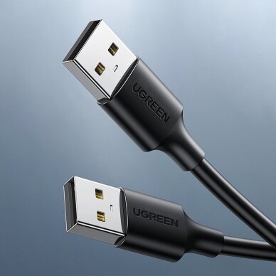 Ugreen USB cable - USB 2.0 480Mb/s 0.25m Juodas (US102) 1