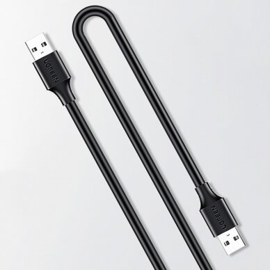 Ugreen USB cable - USB 2.0 480Mb/s 0.25m Juodas (US102) 11