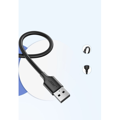 Ugreen USB - micro USB kabelis 2A 2m juodas (60138) (ctz220) UGLX912 10