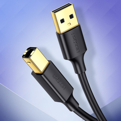 Ugreen USB Type B printer cable (male) - USB 2.0 (male) 480 Mbps 1 m black (US135 20846) 7