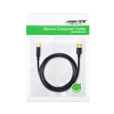 Ugreen USB Type B printer cable (male) - USB 2.0 (male) 480 Mbps 2 m Juodas (US135 20847) 4