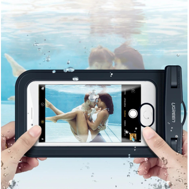 Ugreen Waterproof Phone Case Ipx8 6,0'' Black (50919 Lp186) 16