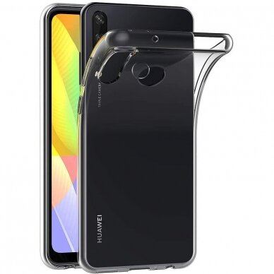 Ultra Clear 0.5Mm Dėklas Tpu Huawei Y6P Skaidrus DZWT2129