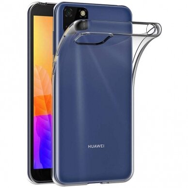 Ultra Skaidrus 0.5Mm Dėklas Tpu Huawei Y5P Skaidrus  DZWT2129 1