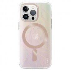 Uniq Dėklas Coehl Willow iPhone 15 Pro 6.1  Magnetic Charging opal/iridescent