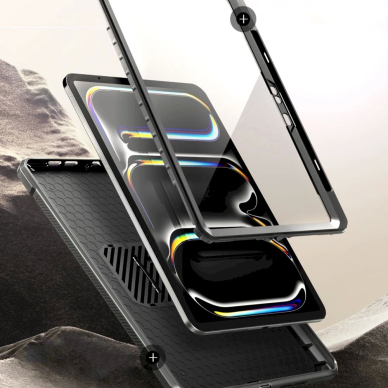 Unicorn Beetle Pro Supcase Dėklas iPad Pro 13 2024 - Juodas 1