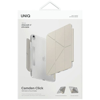 Uniq Camden Click Dėklas iPad Air 11 2024 - beige 9