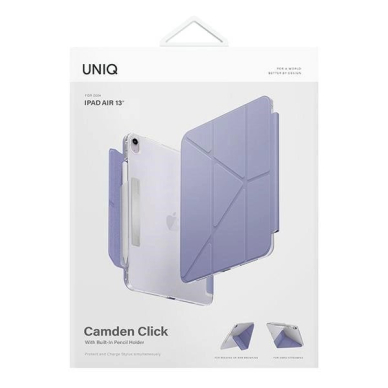 Uniq Camden Click Dėklas iPad Air 13&quot; (2024) - violetinis 10