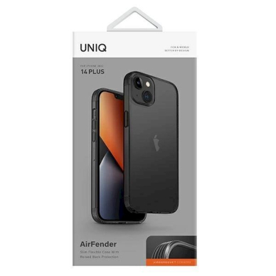 Uniq case Air Fender iPhone 14 Plus 6.7 Juodas 9