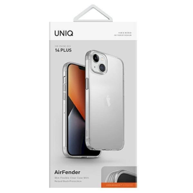 Uniq case Air Fender iPhone 14 Plus 6.7 Skaidrus 9