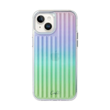 Uniq Dėklas Coehl Linear iPhone 14 Plus 6.7  opal/iridescent