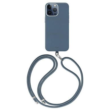 Uniq Dėklas Coehl Muse iPhone 15 Pro 6.1  Magnetic Charging Mėlynas/sapphire Mėlynas