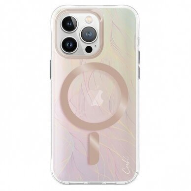 Uniq Dėklas Coehl Willow iPhone 15 Pro 6.1  Magnetic Charging opal/iridescent