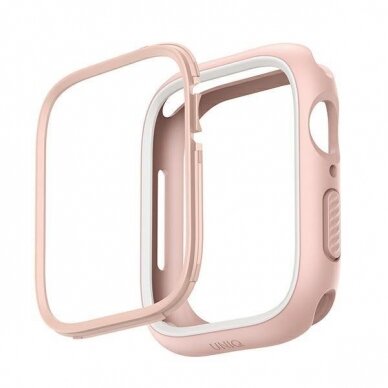 UNIQ dėklas Moduo Apple Watch Series 4/5/6/7/8/9/SE 40/41mm Rožinis 1