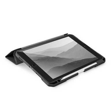 UNIQ dėklas Trexa iPad 10.2" 2021/2020/ 2019 Antimicrobial czarny/black 3