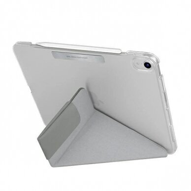 UNIQ etui Camden iPad Air 10,9" (2020) Pilkas Antimicrobial 2