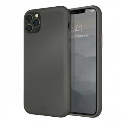 UNIQ Lino Hue dėklas iPhone 11 Pro Max pilkas