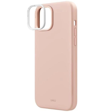 Uniq Lino Hue Magclick Charging case for iPhone 15 - Rožinis 3