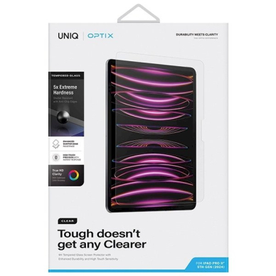 Uniq Optix Clear tempered glassapplicator iPad Pro 11 2024 5