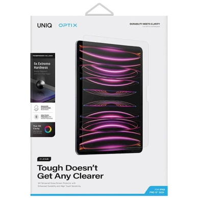 Uniq Optix Clear tempered glassapplicator iPad Pro 13 2024 5