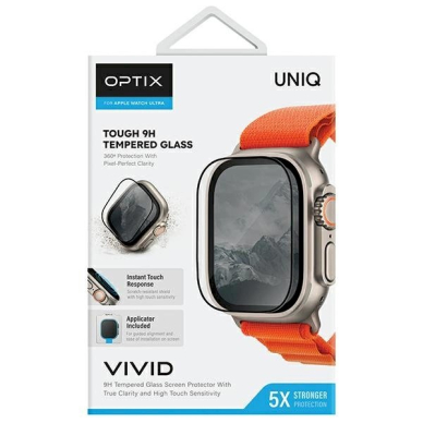 Uniq Optix Vivid glass Apple Watch Ultra 49mmapplicator 7