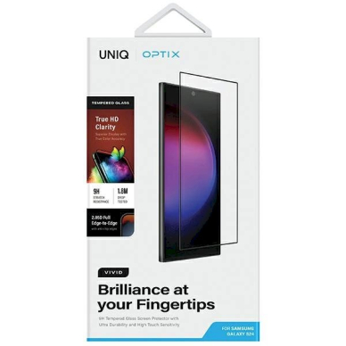 Uniq Optix Vivid glass Samsung Galaxy S24applicator 1