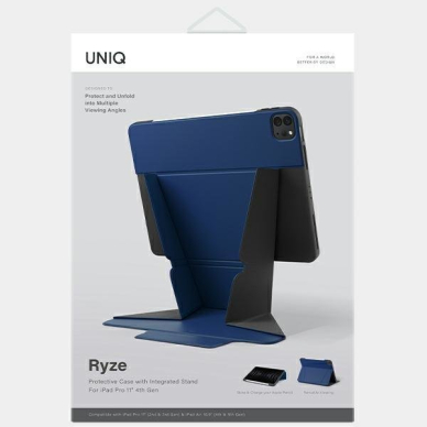 Uniq Ryze case skirta iPad Pro 11 (2021-2022) / Air 10.9  (2020-2022) - Mėlynas 5