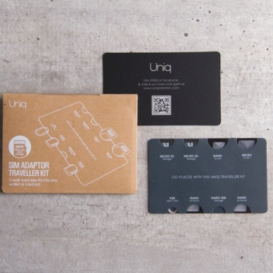 UNIQ Sim Adapter Traveller Kit 7in1 organizer 2