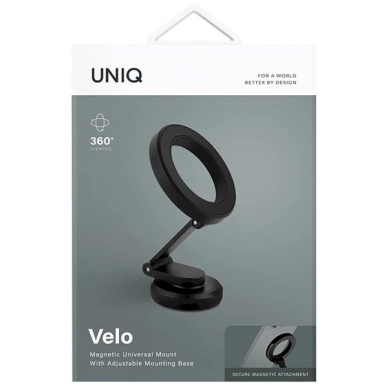 Uniq Velo universal magnetic Laikiklis - Juodas 8