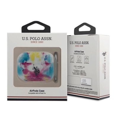 US Polo USACAPPCUSML AirPods Pro case multicolor Tie & Dye Collection 2