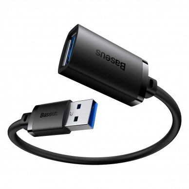 USB 2.0 prailgintuvas 1.5m Baseus AirJoy Series - Juodas 4