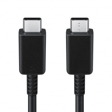 USB C cable 480Mbps 5A 1m Samsung EP-DN975BBEGWW - Juodas 1