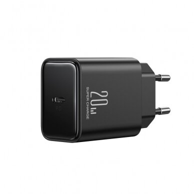 USB C Charger 20W PD Joyroom JR-TCF06 with USB C Cable - Lightning | Juodas 11