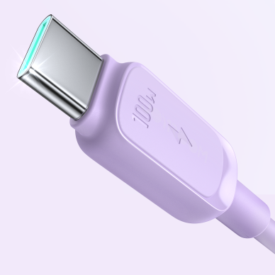 USB C - USB C Cable 100W 1.2m Joyroom S-CC100A14 - Violetinis 9