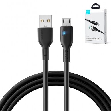 USB cable - micro USB 2.4A 2m Joyroom S-UM018A13 - black 2