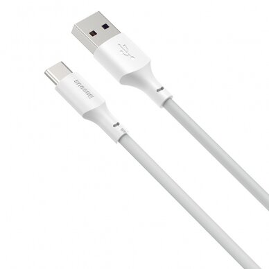 USB kabelis Baseus 2x set USB Typ C - Lightning cable fast charging Power Delivery Quick Charge 40 W 5 A 1,5 m baltas 1