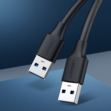 USB Kabelis Ugreen 2.0 (male) - USB 2.0 (male) cable 2m - Juodas 9