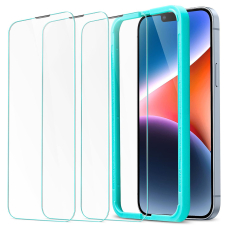 [Užsakomoji prekė] Apsauginis stikliukas iPhone 13 / 13 Pro / 14 (3vnt) - ESR Tempered Glass - Skaidrus