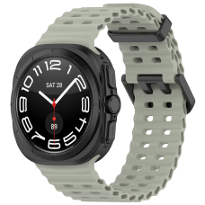 [Užsakomoji prekė] Apyrankė Samsung Galaxy Watch Ultra 47mm - Techsuit Watchband (W062) - Light Green