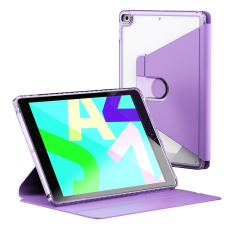 [Užsakomoji prekė] Dėklas iPad 10.2 (2019/2020/2021) - Techsuit Crystal Vision - Purpurinis