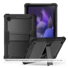 [Užsakomoji prekė] Dėklas iPad 7 10.2" (2019) + Folie - Techsuit Rugged TabShell - Juodas