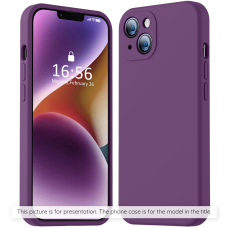 [Užsakomoji prekė] Dėklas iPhone 11 - Techsuit SoftFlex - violetinis