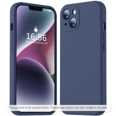 [Užsakomoji prekė] Dėklas iPhone 12 Pro Max - Techsuit SoftFlex - mėlynas